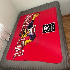 Rare Washington Wild Things Baseball Blanket